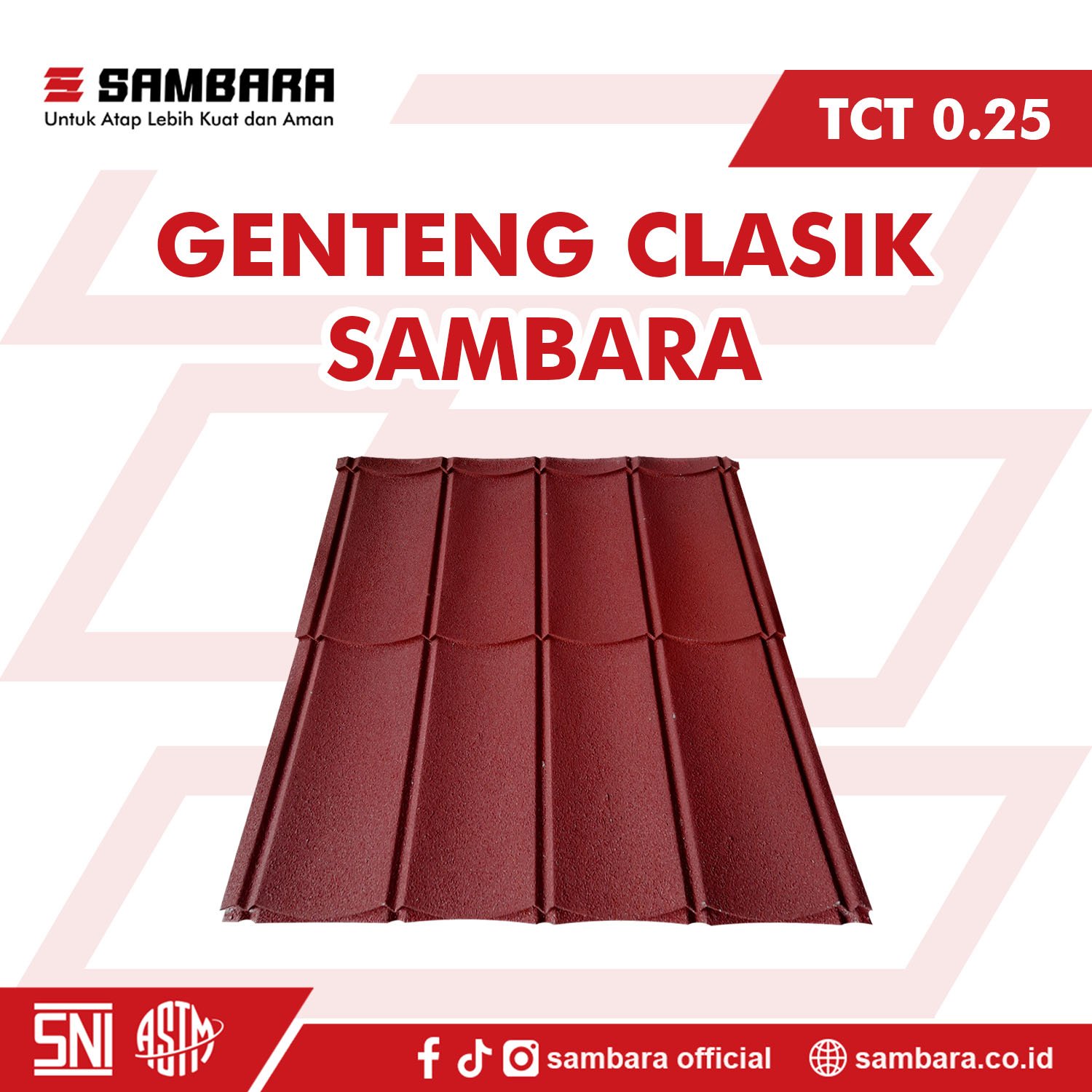 Genteng Metal Clasik Sambara Roof-image